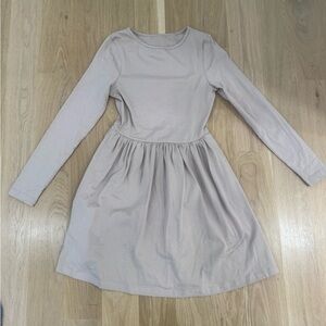Elegant Cream Long Sleeve Women’s Dress size Small